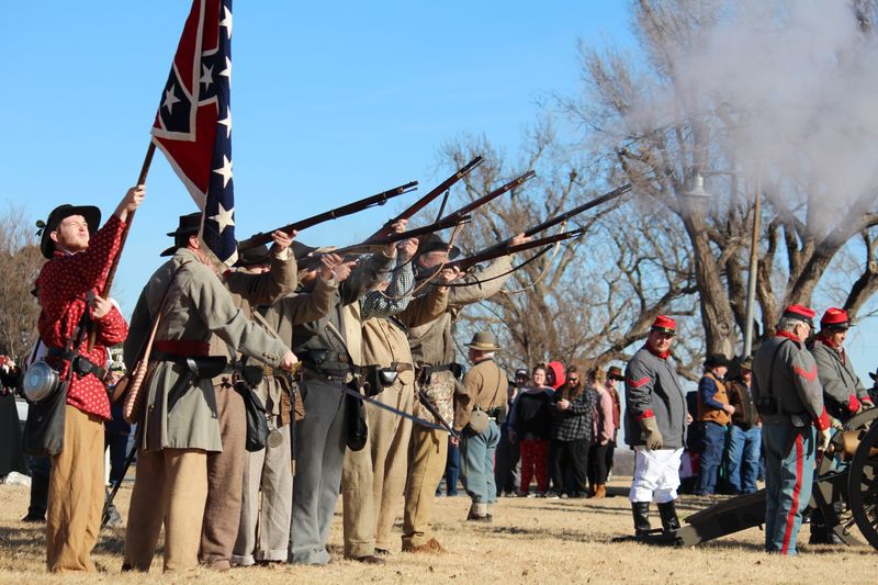 Fort Reno Christmas Guns