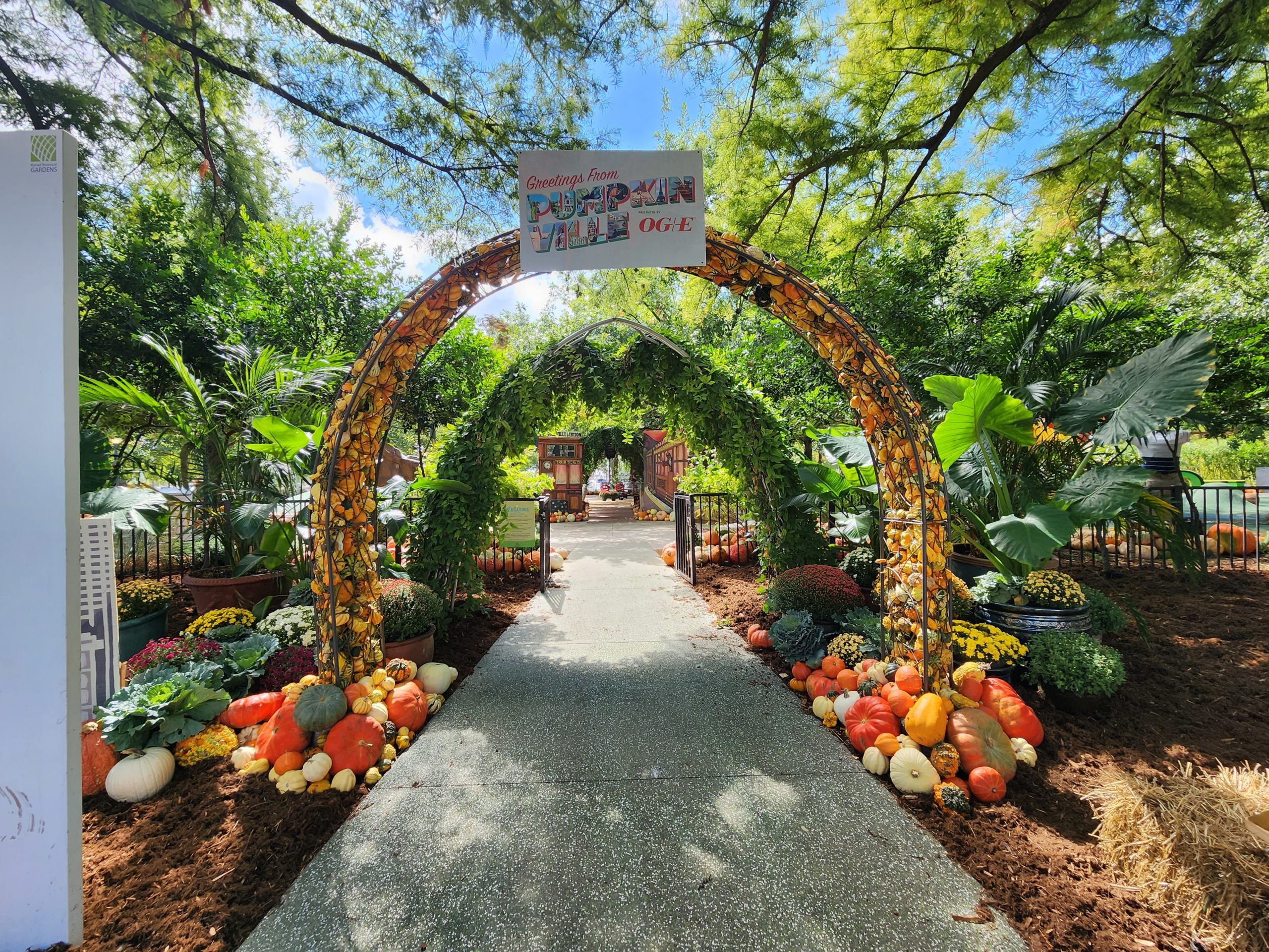 Pumpkinville at Myriad Botanical Gardens