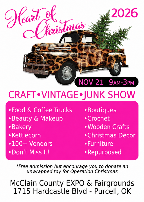 Heart of Christmas Craft, Vintage & Junk Show