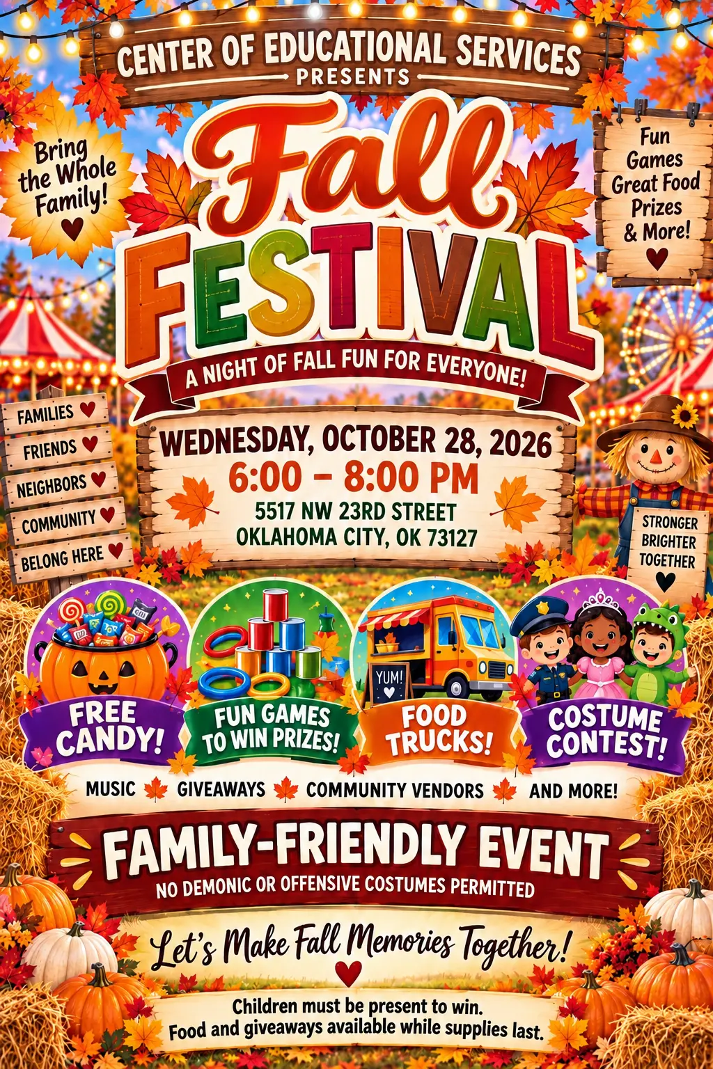 Center of Educational Services Fall Festival 2026