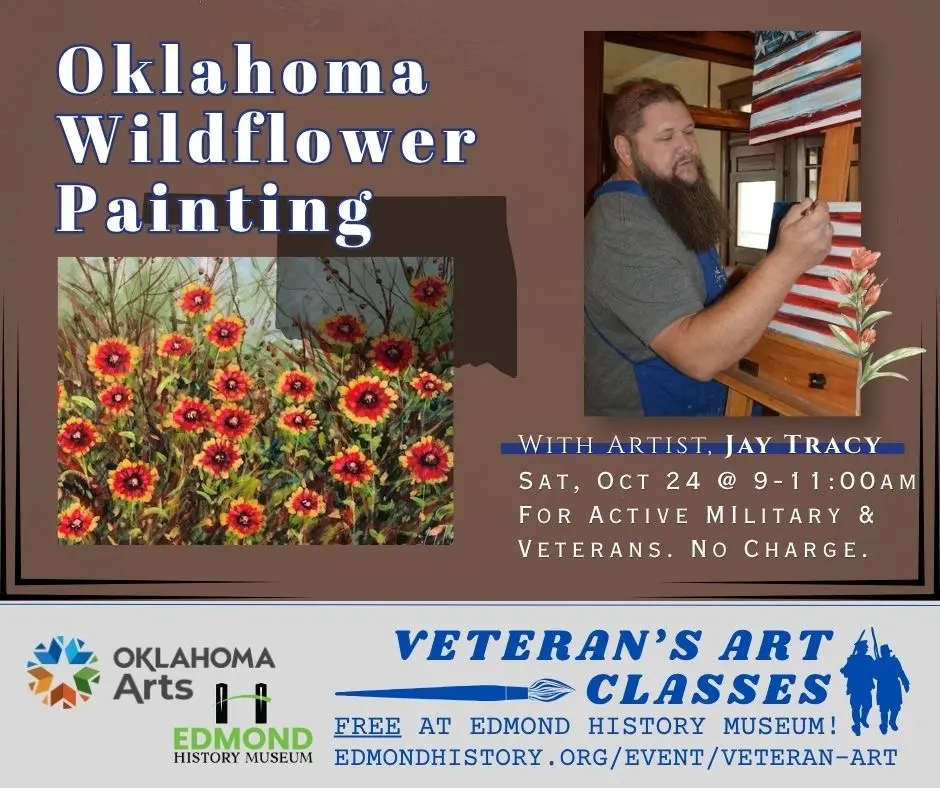 Oklahoma Wildflower Painting